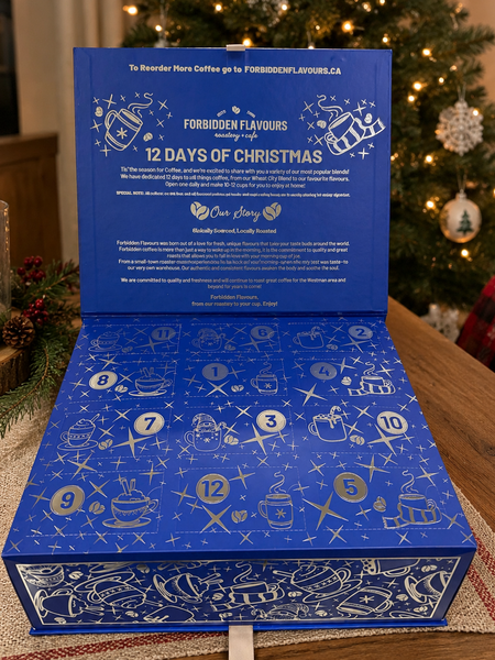 12 Days of Christmas Coffee Box